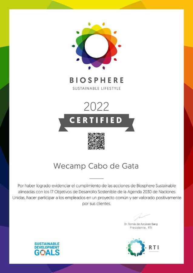 Wecamp Cabo De Gata Hotel Лас Негрес Екстериор снимка